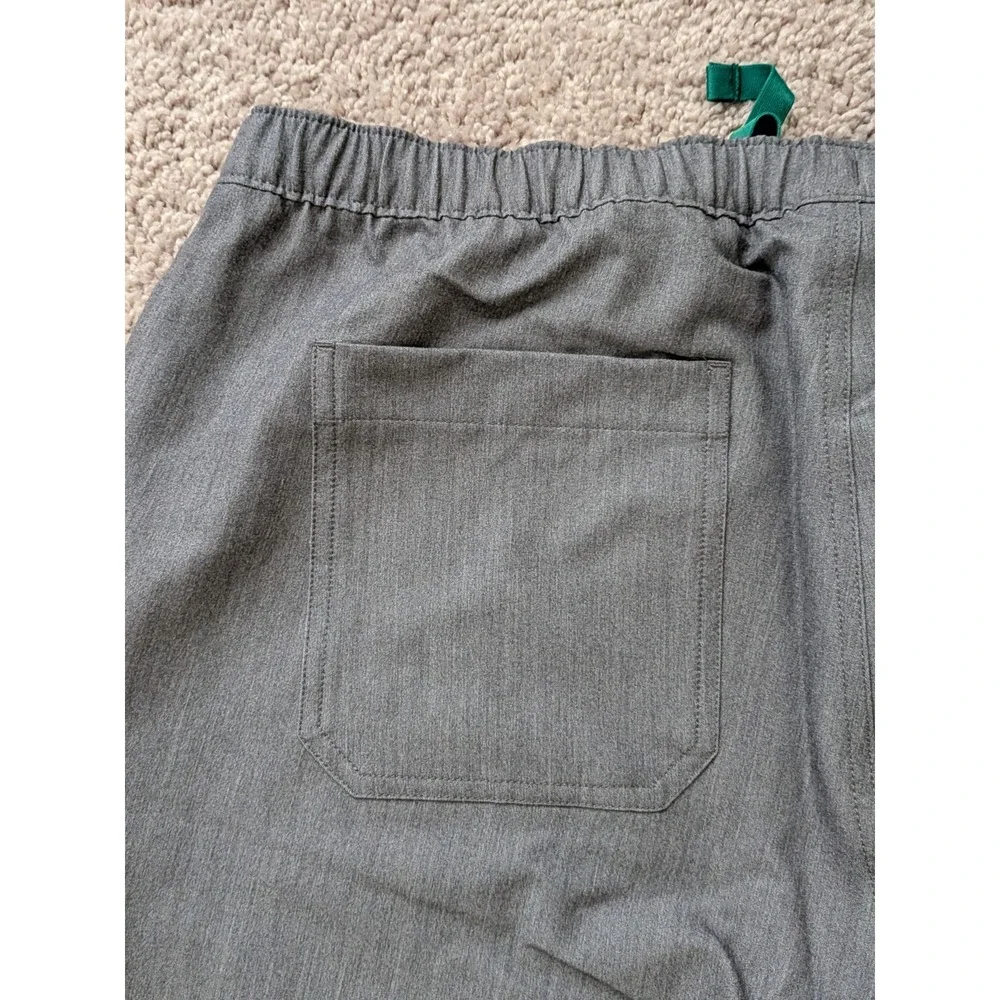 Figs Pisco Basic Scrub Pants Mens Large Comfort Gray NWT Stretch Pockets